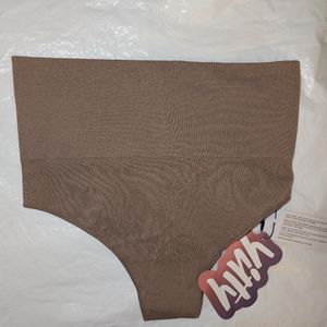 YITTY Nearly Naked Shaping High Waist Thong XL/XXL Moody B**ch Taupe New w/Tags